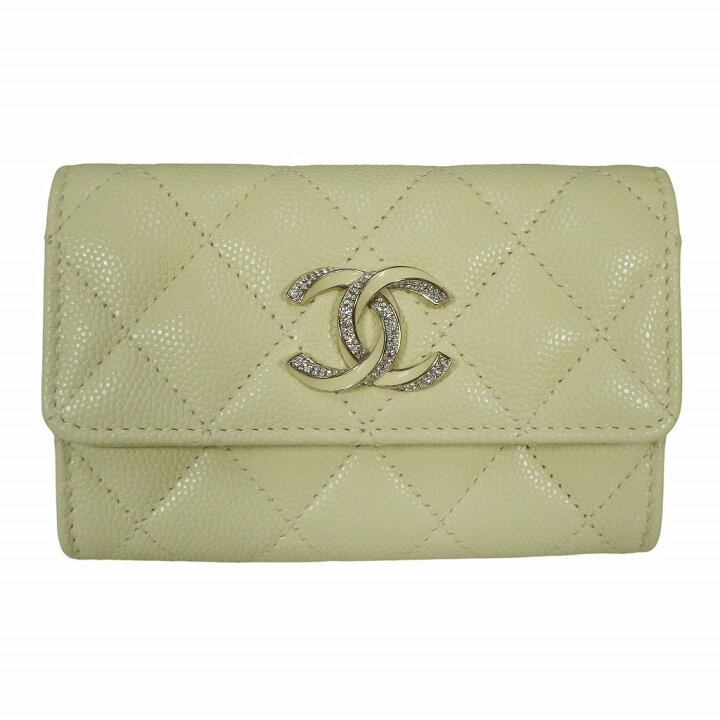 楽天市場】【新品同様】CHANEL シャネル フラップ カードケース ココ  