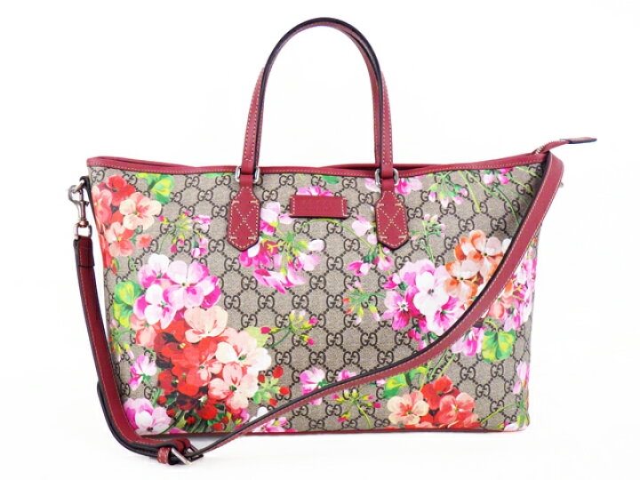 楽天市場】GUCCI グッチ GGブルームス ローズフローラルプリント 2WAY 