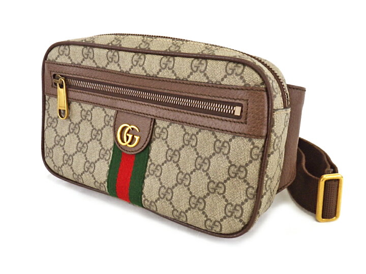 楽天市場】【美品】GUCCI グッチ オフィディア GG ベルトバッグ 574796  
