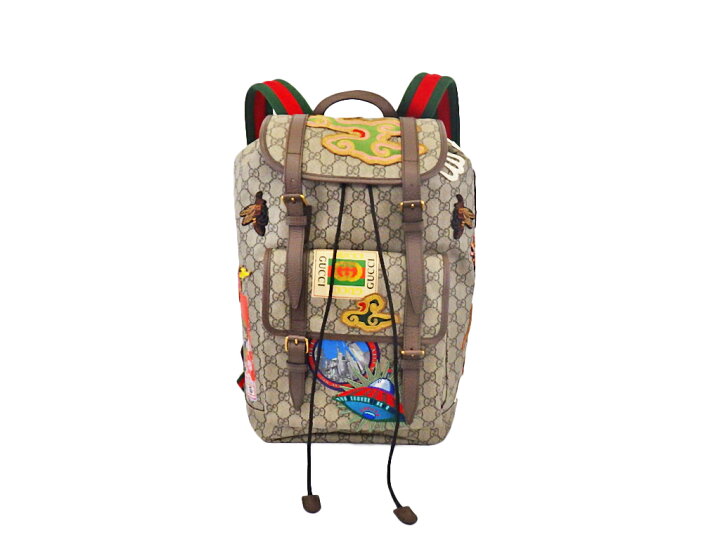 楽天市場】GUCCI グッチ クーリエ ソフト GGスプリーム バックパック 