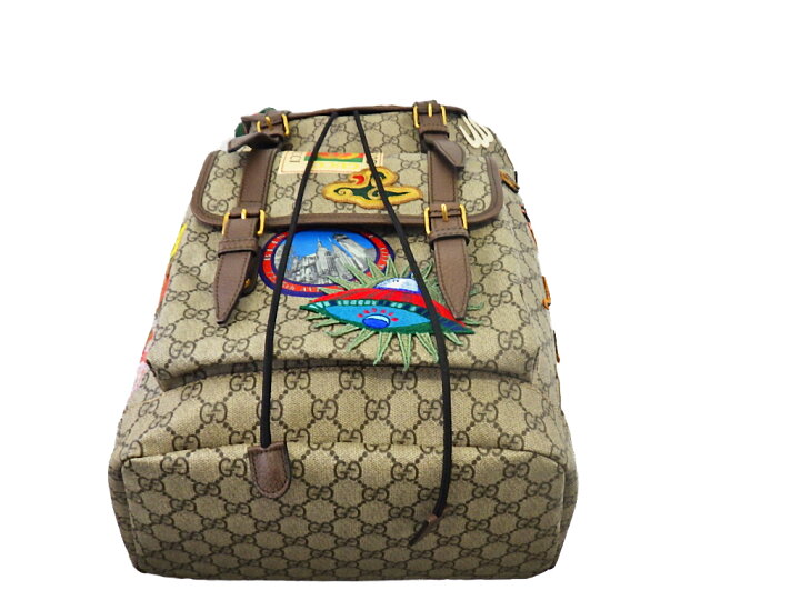 楽天市場】GUCCI グッチ クーリエ ソフト GGスプリーム バックパック 