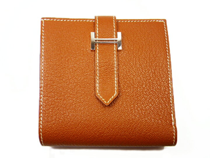 楽天市場】【未使用品】HERMES エルメス ベアン レクトベルソ Wホック  