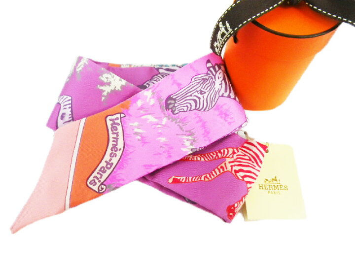 楽天市場】【未使用品】HERMES エルメス ツイリースカーフ『Les Zebres 