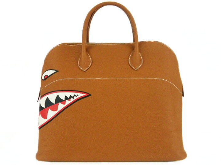 楽天市場】【未使用品】HERMES エルメス ボリード シャーク 45 トゴ 