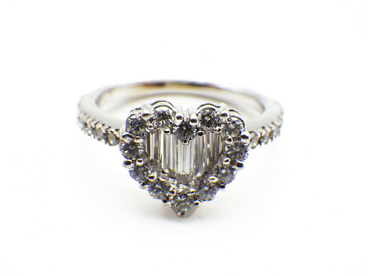 楽天市場】QUEEN クイーン ハートモチーフ リング ダイヤモンド1.00ct 