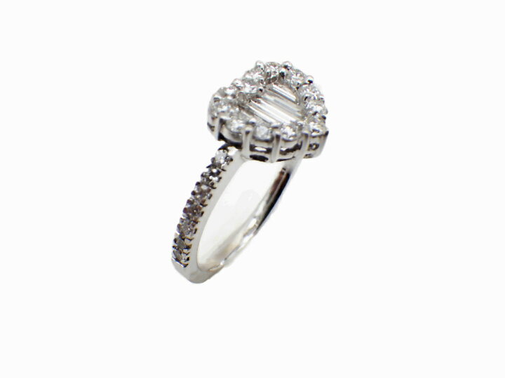 楽天市場】QUEEN クイーン ハートモチーフ リング ダイヤモンド1.00ct  