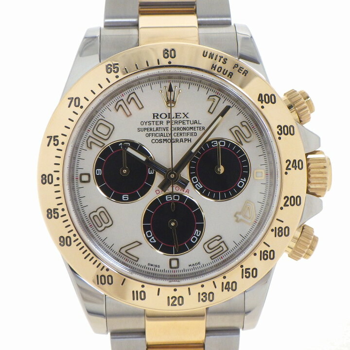 楽天市場】ROLEX ロレックス コスモグラフデイトナ 116523 コンビ SS 