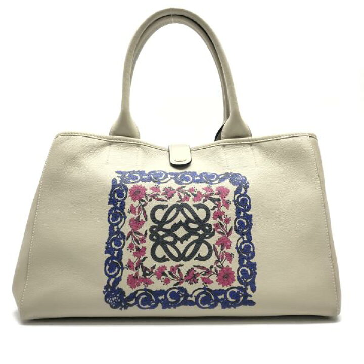楽天市場】LOEWE ロエベ バロッコ アナグラム レザー トート 