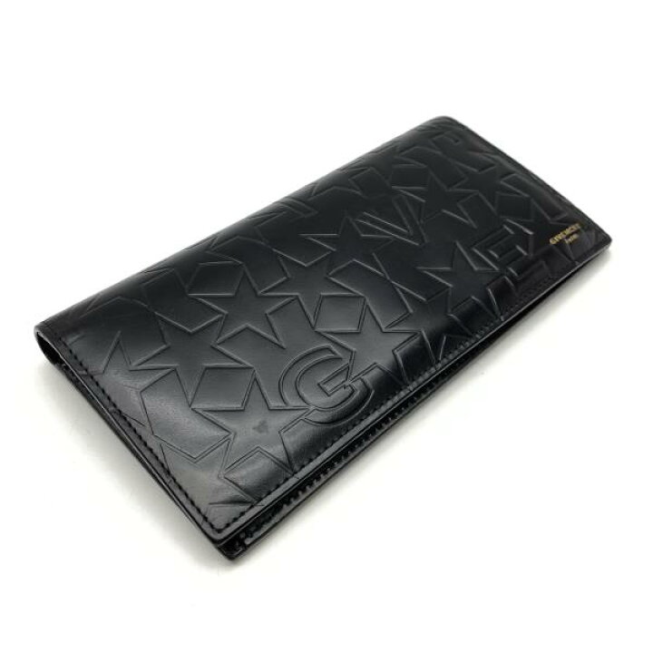 楽天市場】GIVENCHY ジバンシイ 長財布 黒 ブラック スター 星 型押し 