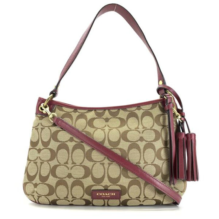 楽天市場】COACH コーチ 26602 レガシー シグネチャー ダブルガゼット 