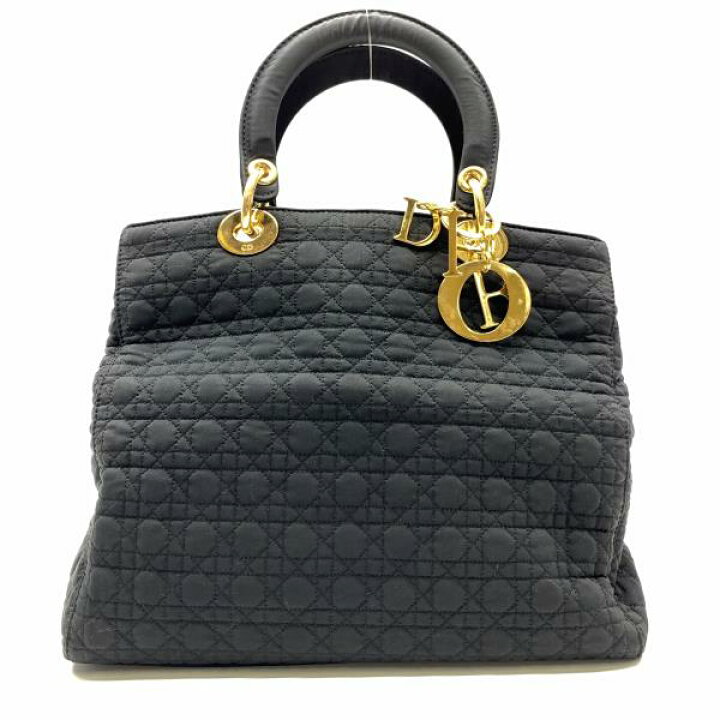 楽天市場】Dior ディオール レディディオール カナージュ 黒 ブラック 