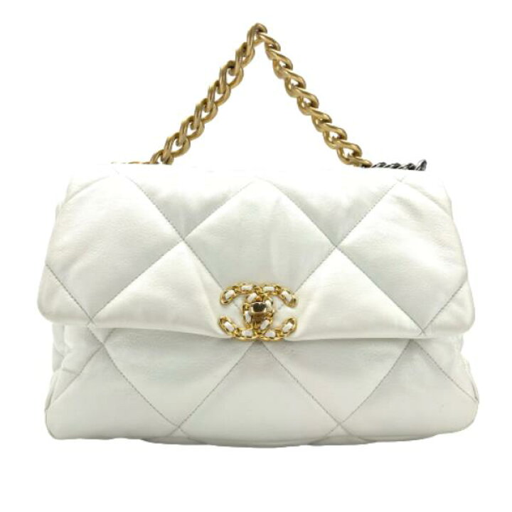 楽天市場】CHANEL シャネル19 ラージ ハンドバッグ ショルダーバッグ 