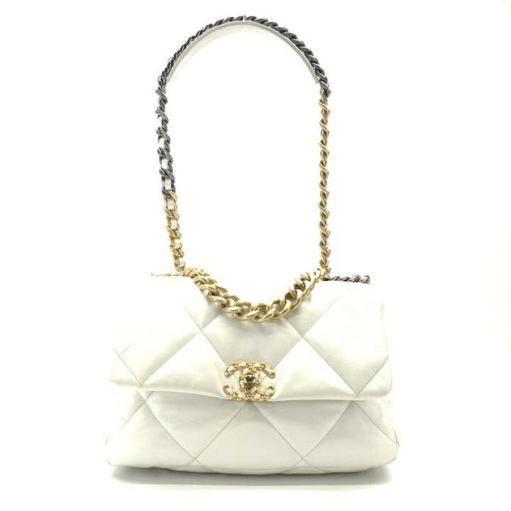楽天市場】CHANEL シャネル19 ラージ ハンドバッグ ショルダーバッグ 