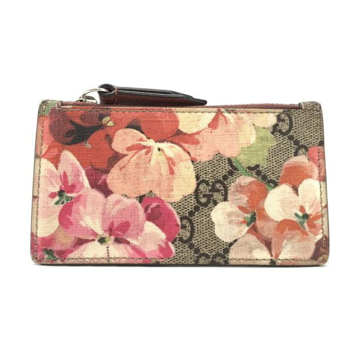 楽天市場】GUCCI ｸﾞｯﾁ 430275 ｺｲﾝｹｰｽ 小銭入れ GGﾌﾞﾙｰﾑｽ ｶｰﾄﾞｹｰｽ 花柄  