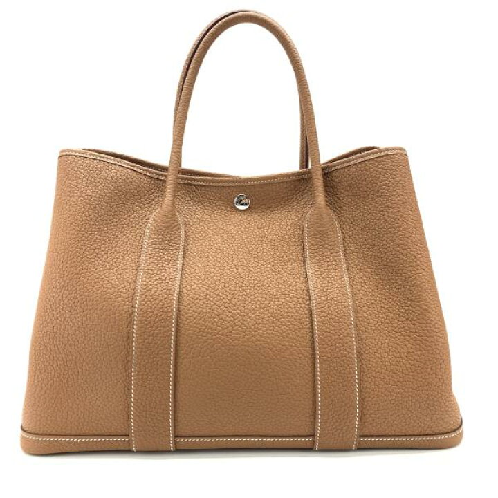 送料無料 【中古】 エルメス HERMES ガーデンパーティ MM トートバッグ 