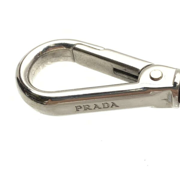 楽天市場】PRADA プラダ バッグチャーム キーホルダー キーリング 