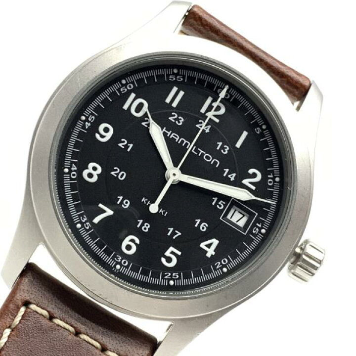 楽天市場】HAMILTON ハミルトン H684811 カーキフィールド メンズ 