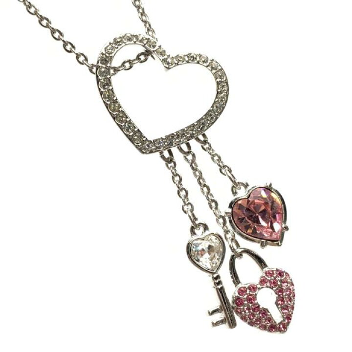 楽天市場】SWAROVSKI スワロフスキー ハート ロック チャームキー 