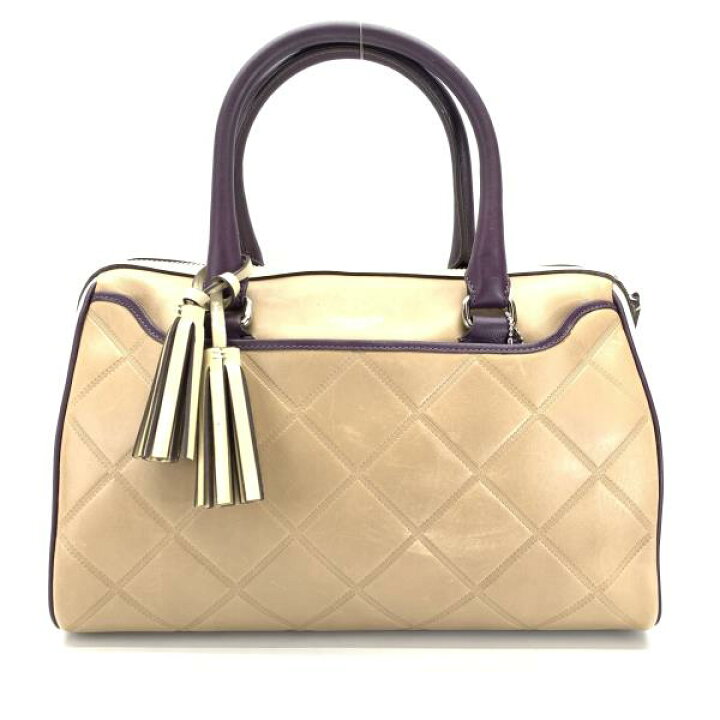 楽天市場】COACH コーチ 25825 ミニ ボストンバッグ ベージュ 