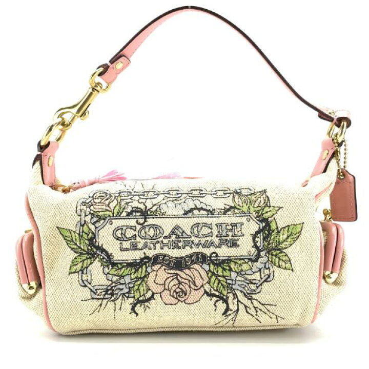 楽天市場】COACH コーチ 42673 キャンバスタトゥー アクセサリーポーチ 