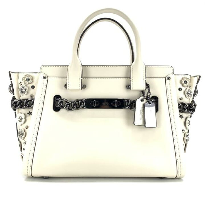 楽天市場】未使用 COACH コーチ 59091 スワッガー グラブタン レザー  