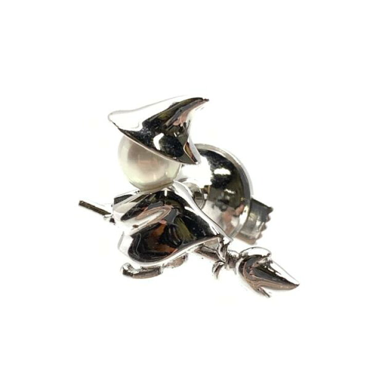楽天市場】MIKIMOTO ミキモト ピン ブローチ シルバーカラー 銀色 真珠 