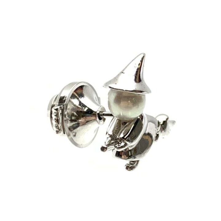 楽天市場】MIKIMOTO ミキモト ピン ブローチ シルバーカラー 銀色 真珠 