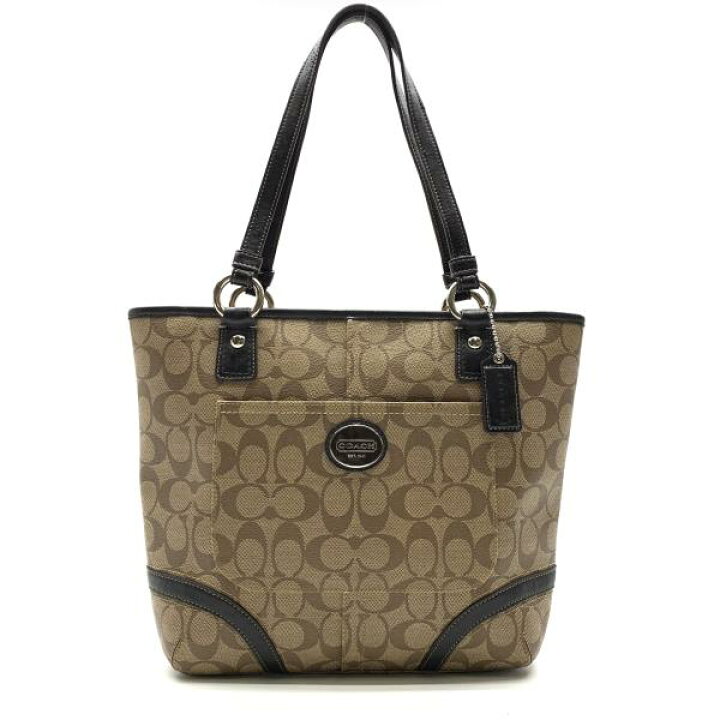 楽天市場】COACH コーチ F18917 PVC シグネチャー トートバッグ 