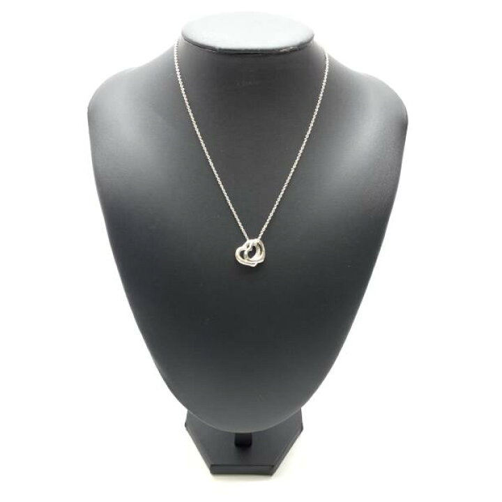 楽天市場】TIFFANY ティファニー ダブル オープンハート ネックレス 