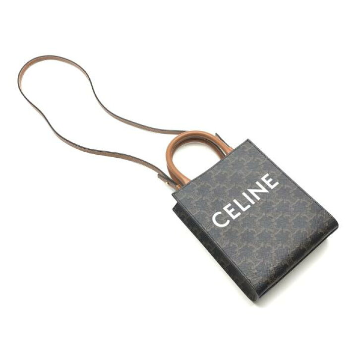 楽天市場】【SD】ほぼ未使用 CELINE セリーヌ ミニ パーティカルカバ 