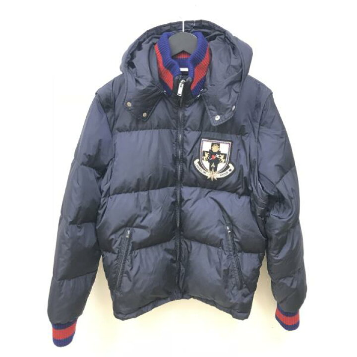楽天市場】GUCCI グッチ 468304 クレストアップリケ ダウンジャケット 