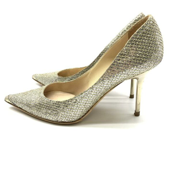 楽天市場】JIMMY CHOO ジミーチュウ グリッター スパンコール シルバー 