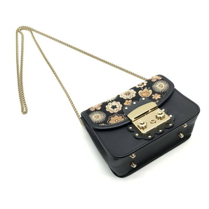 楽天市場】FURLA フルラ メトロポリス ショルダーバッグ ポシェット 黒 
