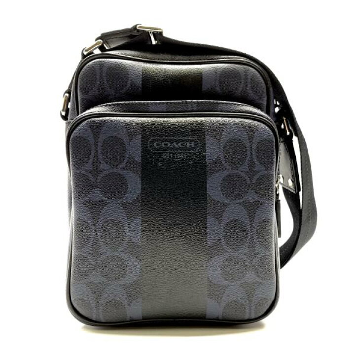 楽天市場】COACH コーチ F70589 ヘリテージ ストライプ フライトバッグ 