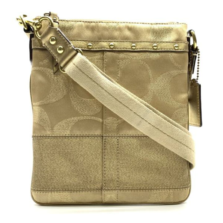 楽天市場】COACH コーチ 42020 シグネチャー ストライプ ショルダー 
