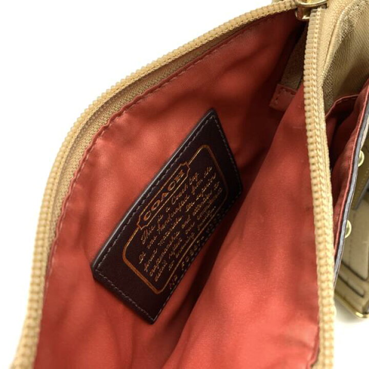 楽天市場】COACH コーチ 42020 シグネチャー ストライプ ショルダー 