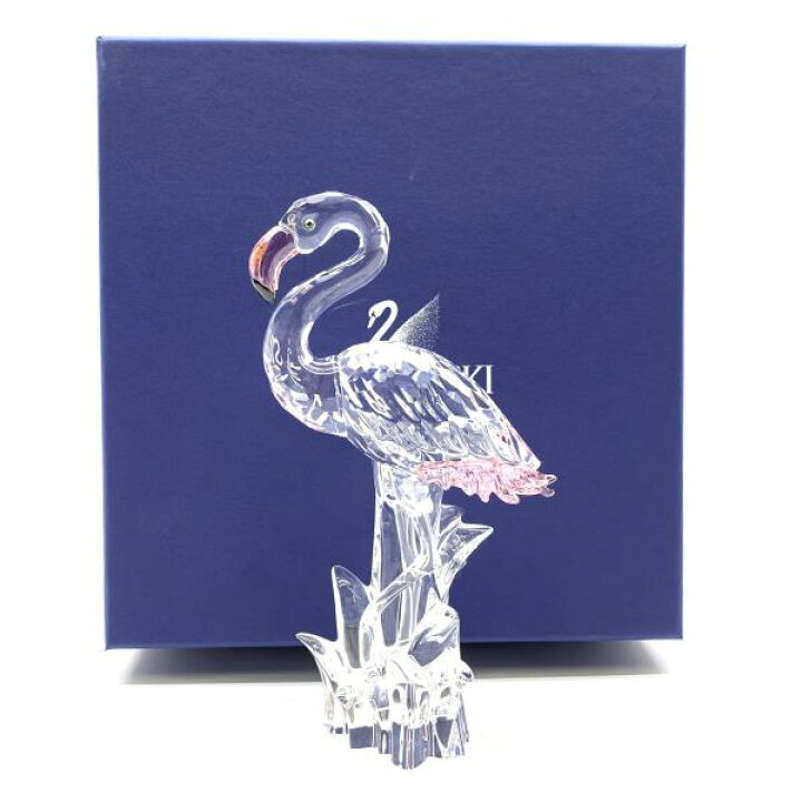楽天市場】未使用 SWAROVSKI スワロフスキー フラミンゴ フィギュリン 