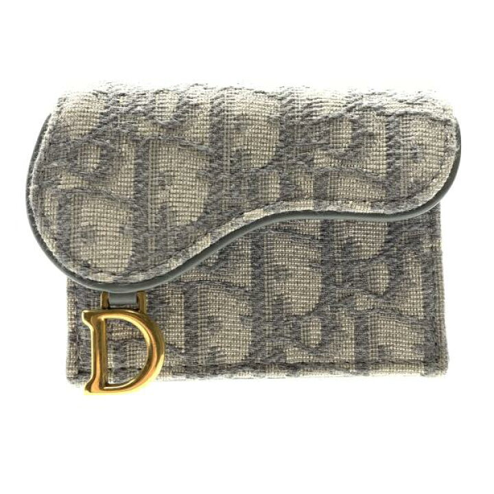 楽天市場】Dior ディオール SADDLE サドル コンパクトウォレット 