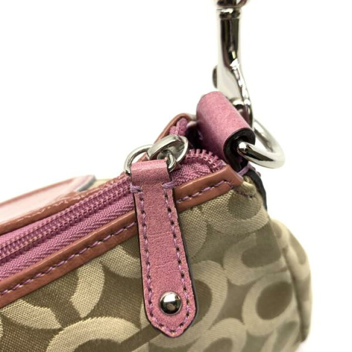 楽天市場】COACH コーチ 43265 オプアート ハンドポーチ アクセサリー 