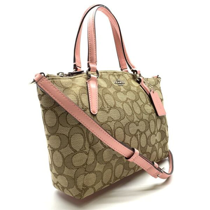 楽天市場】COACH コーチ F57830 シグネチャー ミニ ケルシー 2WAY 