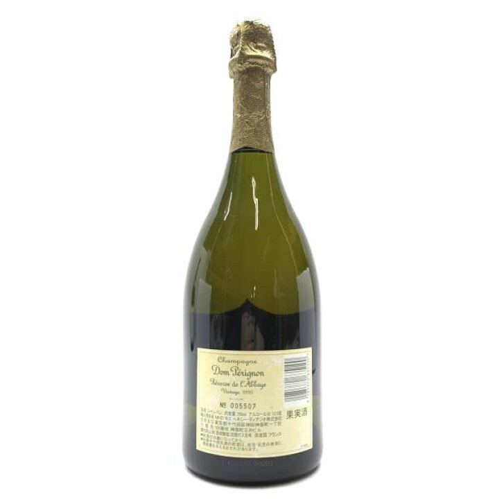 楽天市場】Dom Perignon ドンペリニヨン レゼルヴ ド ラベイ 1995  