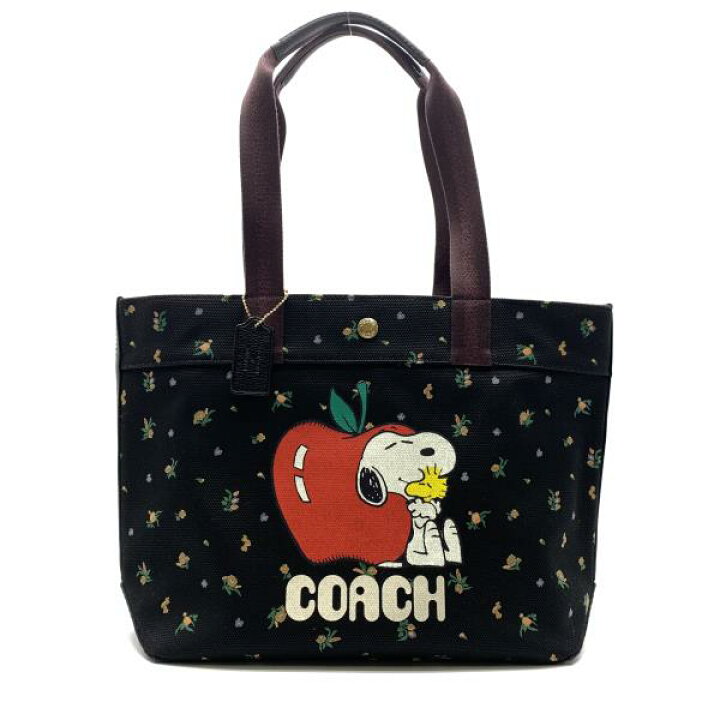 楽天市場】COACH コーチ SNOOPY スヌーピー FAB トートバッグ 