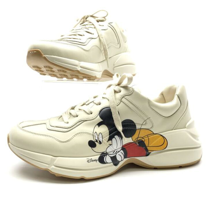 楽天市場】未使用 新古品 GUCCI グッチ Disney ディズニー ロートップ 