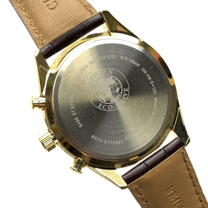 楽天市場】CITIZEN シチズン 腕時計 B612-S114845 クロノグラフ エコ 