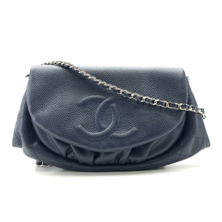 楽天市場】CHANEL シャネル ハーフムーン ココマーク チェーン  