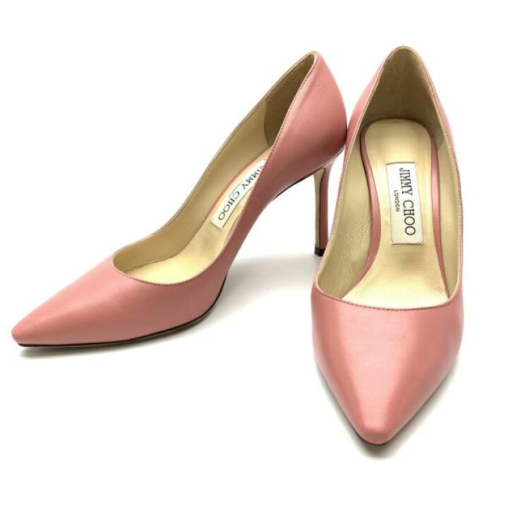 楽天市場】JIMMY CHOO ジミーチュウ ROMY85 キッドレザー ポインテッド 