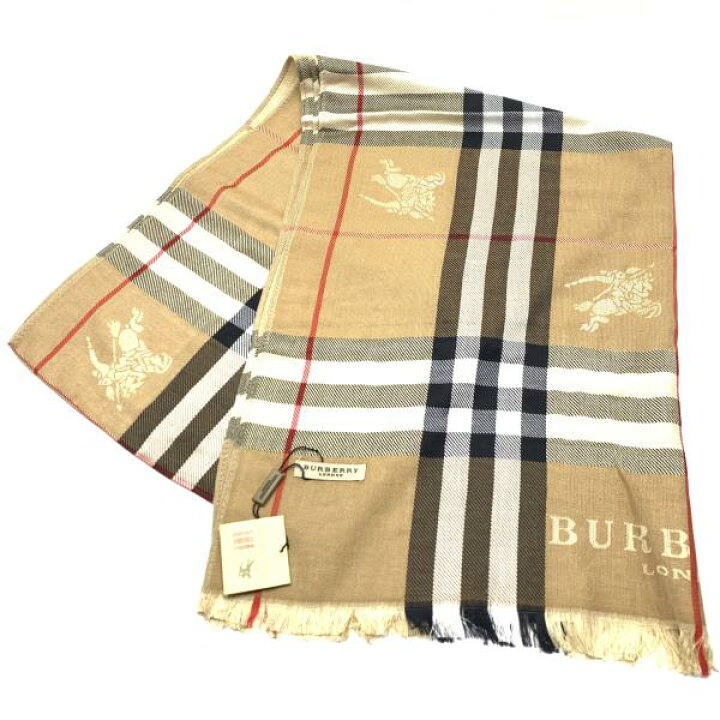 楽天市場】未使用 BURBERRY バーバリー ノバチェック ストール  