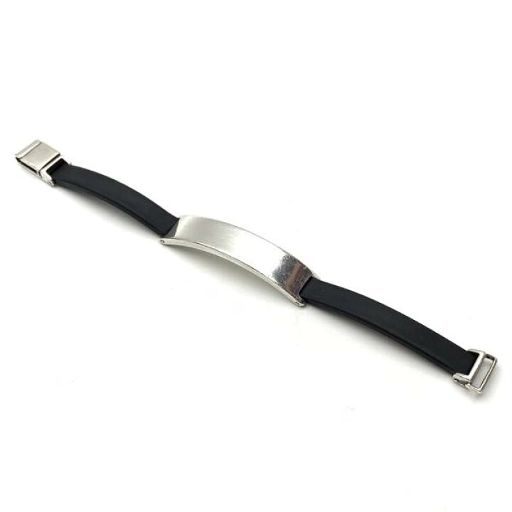楽天市場】GUCCI グッチ プレート ラバー ブレスレット バングル 