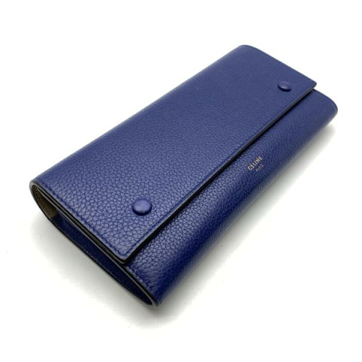 楽天市場】CELINE セリーヌ 長財布 ラージフラップ マルチ 