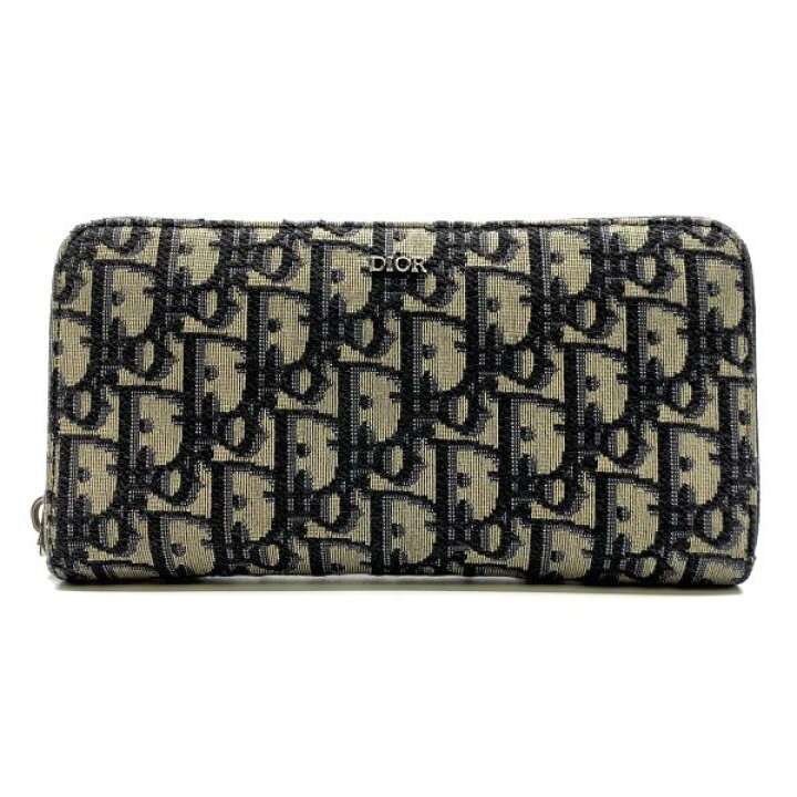 楽天市場】Dior ディオール ロングジップウォレット 長財布 